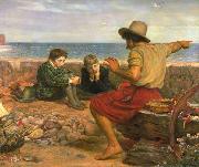 Sir John Everett Millais The Boyhood of Raleigh oil painting on canvas